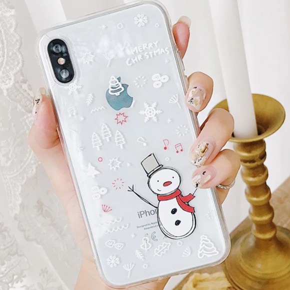 NEW iPhone X/XS Snowman Case